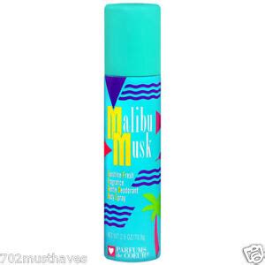 malibu musk body spray kmart